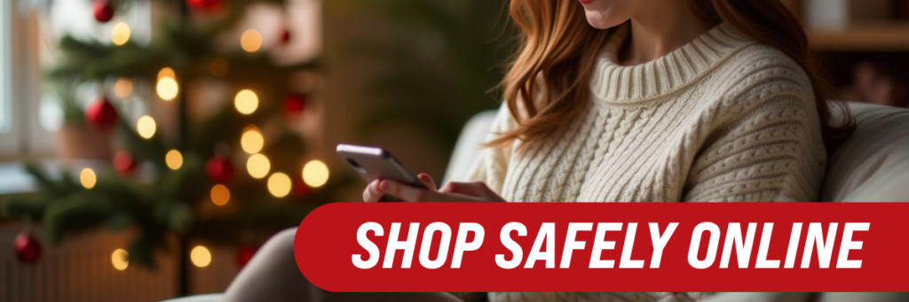 Shop safely online this holiday season.