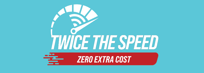 twice the speed \- blog header1